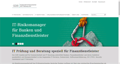 Desktop Screenshot of gdb-beratung.de
